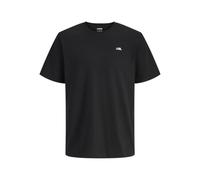 JJ Rebel Herren Jrebrebel Logo Tee Crew Neck Noos T-Shirt, Schwarz, XL EU