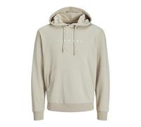 JJ REBEL Herren Jrebrocky Logo Sweat Hood, Moonbeam, L