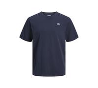 Jj Rebel Kurzarm T-shirt Für Männer Mann Jrebrebel Logo Tee Ss Crew Neck Noos Sky Captain Blau L