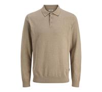 JJ rebel Jrebcallum Knit Polo Neck Ls