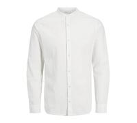 Jack & Jones Breeze Band Sn Plus Langarmhemd (Herstellerartikelnummer: 12270008-White-EU3XLUS1XL)