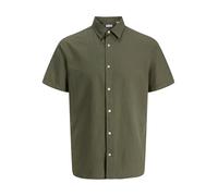 Jjebreeze Linen Blend Shirt S/S Sn Pls - Plus Size