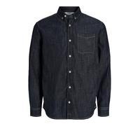 Jack & Jones JJEBROOK JJOXFORD SHIRT AKM 990 XXL 12290084 Blue Denim RAW (935315) Blau XXL