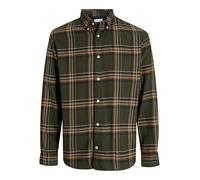 Jack & Jones Classic Flannel Check Plus Size Langarmhemd
