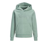 Logo Kapuzenpullover Boys 152 Mineral blue