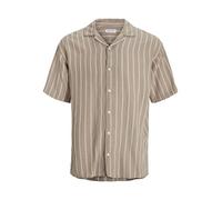 Jack & Jones Enzo Stripe Resort Kurzarmhemd (Herstellerartikelnummer: 12268457-Crockery-M)
