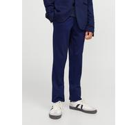 JACK&JONES JUNIOR Jungen Jjejaxon Jersey Trouser Noos Jnr Stoffhose, Medieval Blue, 134 EU