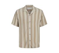 Jack & Jones Jeff Stripe Resort Kurzarmhemd (Herstellerartikelnummer: 12269088-Crockery-S)