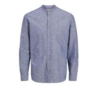 Jack & Jones Hemd - Regular fit - in Blau - 32% | Größe M | Herren Plussize