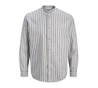 Jjesummer Linen Blend Band Shirt L/S Sn