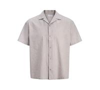 Jack & Jones Summer Linen Blend Resort Kurzarmhemd S String