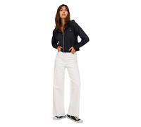 JJXX - "Abbie" Hoodie mit durchgehendem Reißverschluss für Damen, mit Kapuze, Leger (Schwarz) EU 44 / UK 16