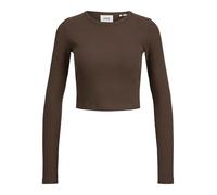 JJXX Damen Jack & Jones Female Langarm-t-Shirt Jxfeline STR Ls Rib Tee JRS Noos, Bracken, XL EU