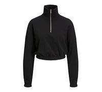 JJXX Damen Jjxx Jxalfa Reg Every Short Half Zip, Schwarz, S