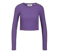 JJXX Damen Jjxx Jxfeline Ls Rib Tee Noos, Royal Lilac, L