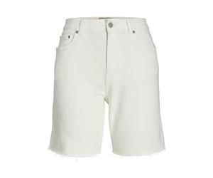 JJXX Damen Jjxx Jxhazel Hw Long Short Rh Akm Denim Ln, Ecru/Detail:akm12, M
