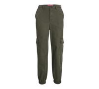 JJXX Damen Jjxx Jxholly Relaxed Hw Cargo Pant Noos Cargo Hose, Forest Night, S / 34L