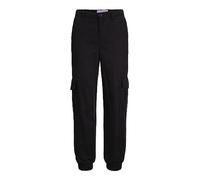 JJXX Damen Jjxx Jxholly Relaxed Hw Pant Noos Cargo Hose, Schwarz, S EU