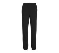 JJXX Women's JXABBIE HW REL Every Brush Pants NOOS Hose, Black/Print:White Logo, L