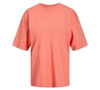 JJXX Damen Jxandrea Loose Every Logo Tee Noos T-Shirt, Bright White/Print:Black Logo, XS EU