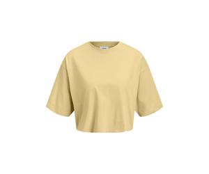 JJXX Damen Jxandrea Loose Ss Cropped Tee JRS Noos, Sunlight, M