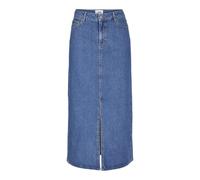JJXX Damen Jxaura Long Mw Denim Skirt Aw DNM Sn Jeansrock, Medium Blue Denim, M EU