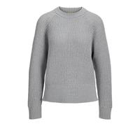 JJXX Damen Jxcarolina Crew Neck Knit Strickpullover, Light Grey Melange, S EU