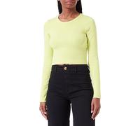 JJXX Damen Jxfeline STR Ls Rib Tee JRS Noos Top, Limeade,XS