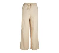 JJXX Damen Jxflora Linen Blend Mw String Pant Sn, Cement, S