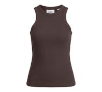 JJXX Damen Jxforest STR Sl Rib Top JRS Noos, Seal Brown, Large