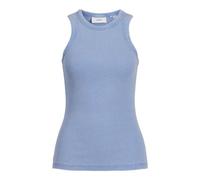JJXX Damen JXFOREST STR SL WASH Rib TOP JRS T-Shirt, Blau,S