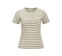 JJXX Damen Jxgigi STR Ss Stripe Tee JRS Sn, Aloe/Stripes:seedpearl, M