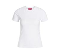 Jjxx Damen T-shirt Frau Jxgigi Str Ss Tee Jrs Noos Weiß S