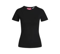 JJXX Damen Jxgigi Str Ss Tee Jrs Sn, Schwarz, S