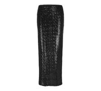 JJXX Damen Jxmia Sequin Skirt WVN Rock, Black, Large