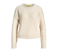 JJXX Damen Jxmilly Structure Crew Neck Knit Sn, Fog, XS EU