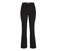 JJXX Damen JXMYNTE Slim Flared HW Pant NOOS Chino Hose, Black, XS