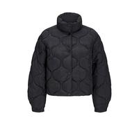 JJXX Damen JXSENA Quilted Jacket OTW Steppjacke, Black, L