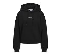 JJXX Hoodie mit Logo und Känguru-Tasche in Black, Größe L