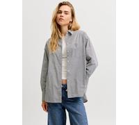 JJXX Hemd in Grau - Größe M | Damen Blusen
