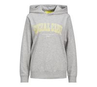 JJXX Jack&Jones Damen JXAMELIA RLX LS Hood Sweat SWT Kapuzenpullover, Light Grey Melange, 42