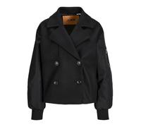 JACK&JONES Damen JXHARPER Mix Biker Jacket OTW Jacke, Black, M