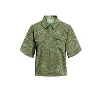 JJXX Jack & Jones Damen Jxlark Satin Ss Shirt Sn Hemdbluse, Loden Frost/AOP:AOP, XS