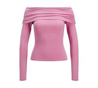 JJXX Jack&Jones Damen JXMILLE STR LS Off SH TOP JRS Langarmshirt, Moonlite Mauve, Large