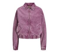 JJXX Jack&Jones Damen Jxziggy Washed Jacket PNT Jeansjacke, Fuchsia Red, L