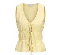 JJXX - JXALMIRA LINEN BLEND TIE SL TOP WVN LN Sunlight - Gr. - L