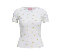 JJXX - JXELIZA STR SS POINTELLE TEE JRS Bright White - Gr. - XL