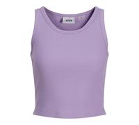 JJXX - JXFALLON STR SL RIB TOP JRS NOOS Purple Rose - Gr. - XL
