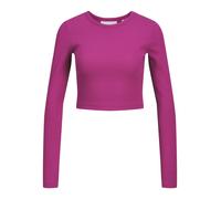 JJXX - JXFELINE STR LS RIB TEE JRS NOOS fuchsia red - Gr. - XS