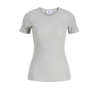 JJXX - JXFRANKIE STR SS RIB TEE JRS NOOS Light Grey Melange - Gr. - M